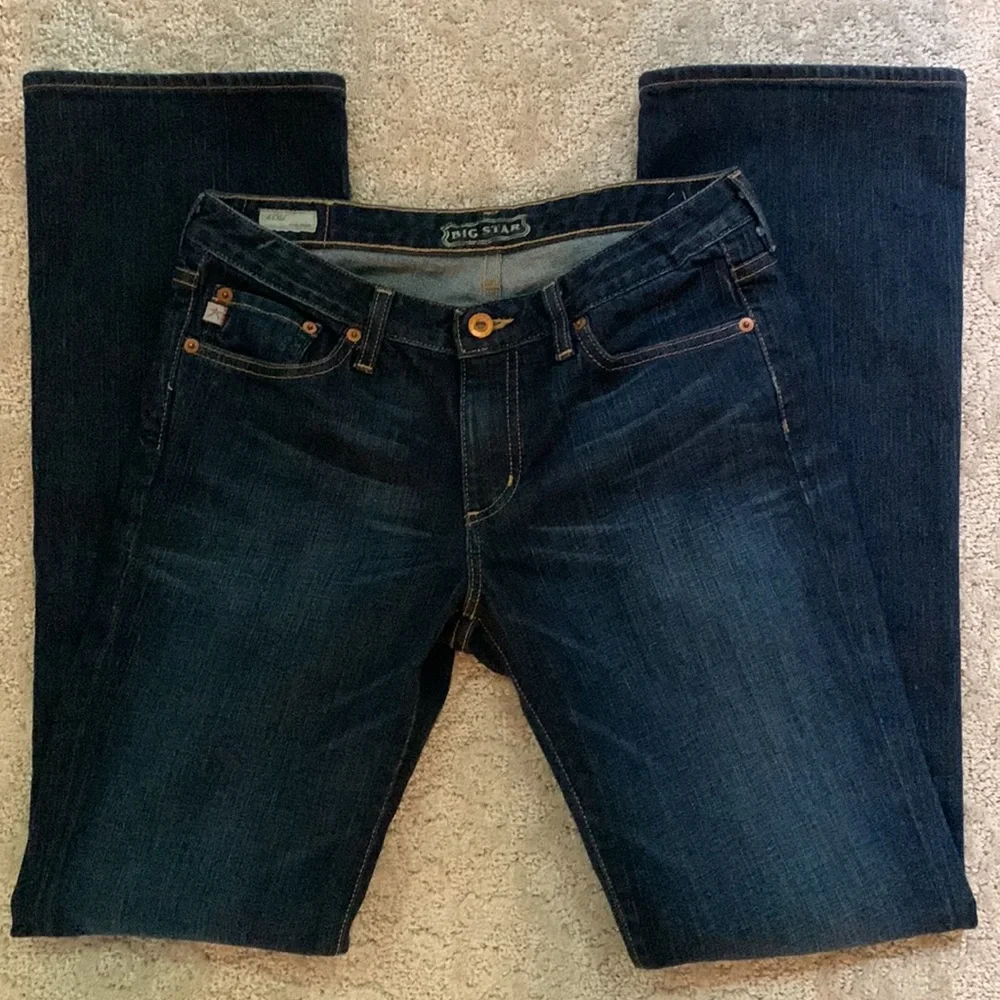 Big Star LOU Easy Boot Blue Jeans, 27R - Picture 6 of 16